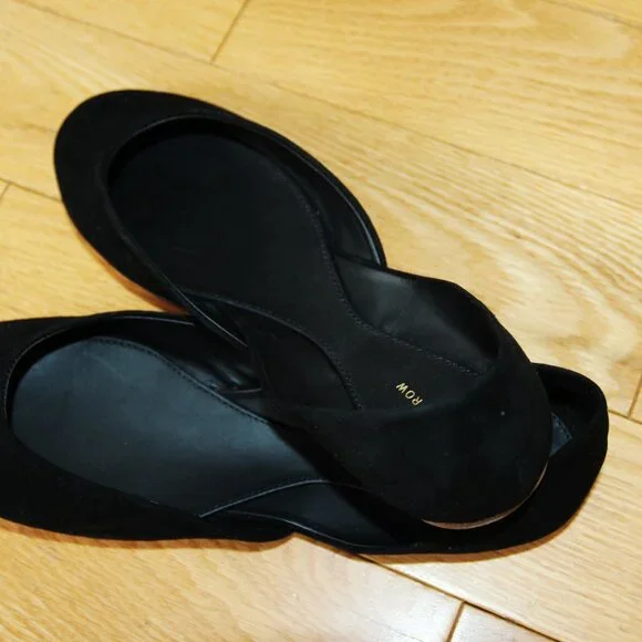 BNWT AW24 THE ROW GEMMA SUEDE BALLET FLATS 37 - Picture 4 of 10